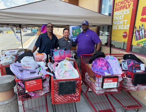 Sigma Mu Mu Conducts Annual Backpack and School Supply Drive